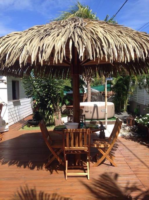 Charmant Bungalow Un P'Tit Coin De Paradis Saint-Francois  Extérieur photo
